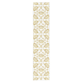 Queen of Hearts gold crown tiara table runner