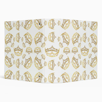 Queen of Hearts gold crowns tiaras binder