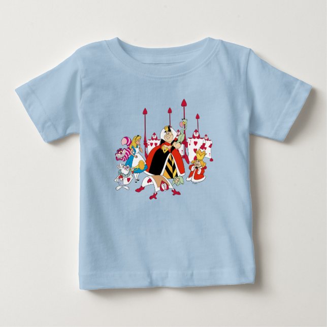 Queen of Hearts | Holding Court Baby T-Shirt (Front)