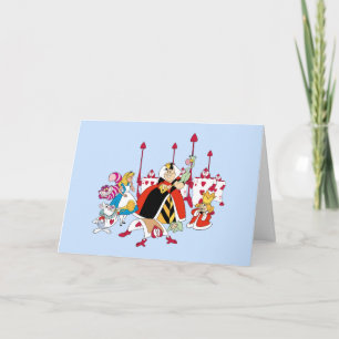 Queen of Hearts Holding Court Card