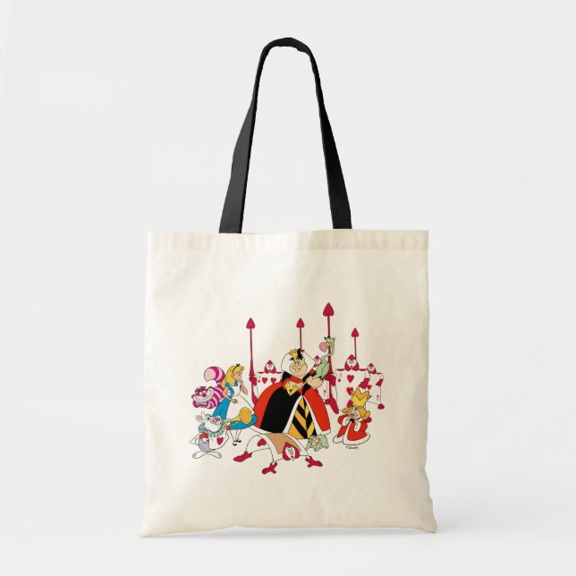 Queen of Hearts | Holding Court Tote Bag (Front)
