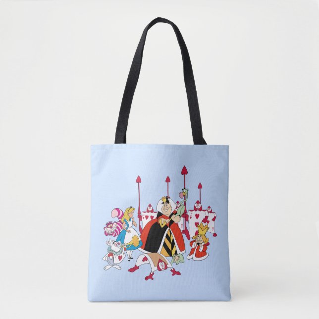 Queen of Hearts | Holding Court Tote Bag (Front)