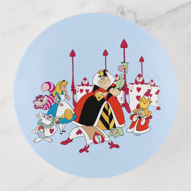Queen of Hearts | Holding Court Trinket Tray (Front)