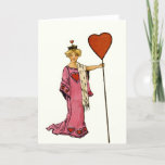 Queen of Hearts Holiday Card