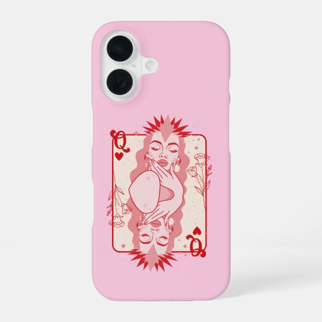 Queen of Hearts  Iphone Case (Back)