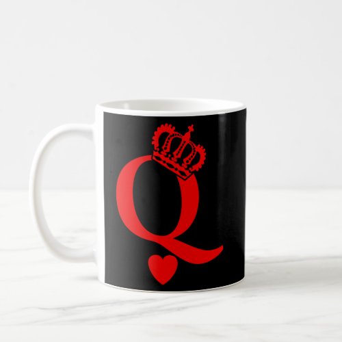 Queen Of Hearts King Of Hearts Playing Cards Deck  Coffee Mug