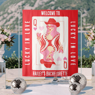Queen Of hearts Las Vegas Bachelorette Itinerary Tapestry