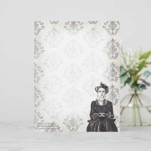 Queen of Hearts - Letterhead (Standing Front)