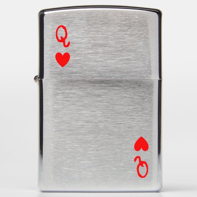 Queen of Hearts lighter (Front)