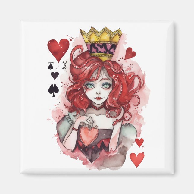 ❤️ Queen of Hearts ❤️ Magnet (Front)