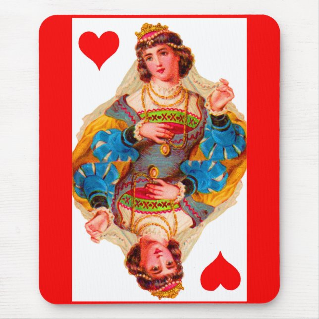 Queen of Hearts Mouse Pad (Front)