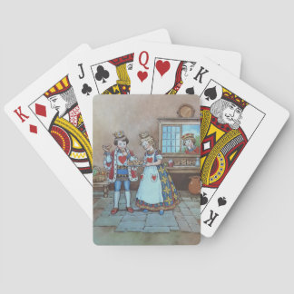 Queen of Hearts Nursery rhyme Illustration  Poker Cards