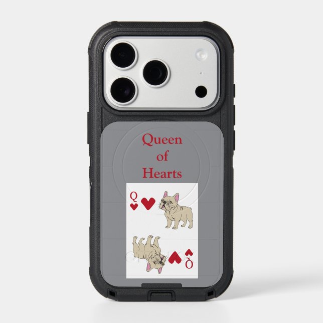 Queen of Hearts Otterbox iPhone Case (Back)