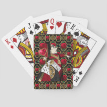 Queen of Hearts Playing Cards