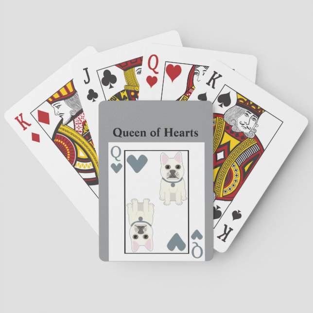 Queen of Hearts Poker Cards (Back)