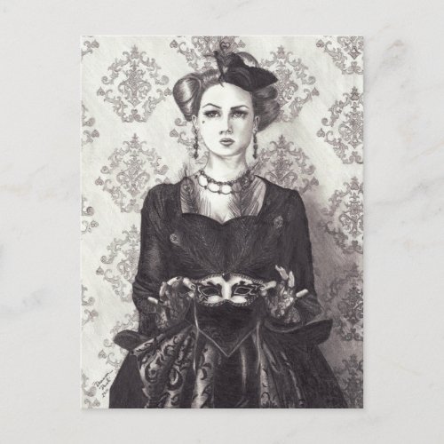 Queen of Hearts _ Postcard