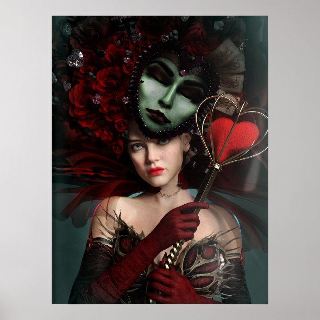 Queen of Hearts Poster (Front)
