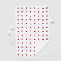 Queen of Hearts Queen of the Course Valentine