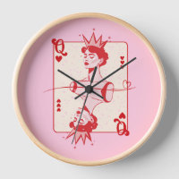 Queen of Hearts Red and Pink