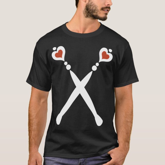 Queen of Hearts Scepters T-Shirt (Front)