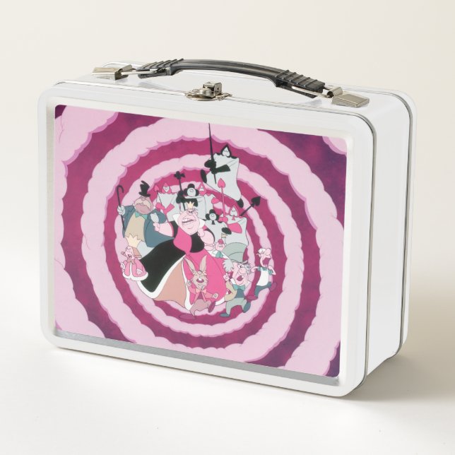 Queen of Hearts | She's the Lead Metal Lunch Box (Front)