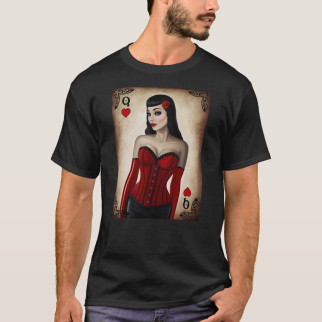 Queen of Hearts T-Shirt (Front)