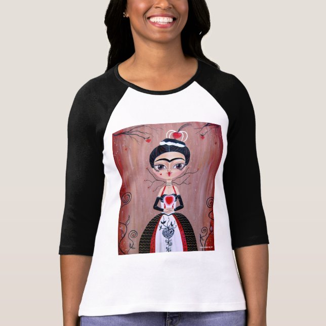 Queen of hearts T-Shirt (Front)