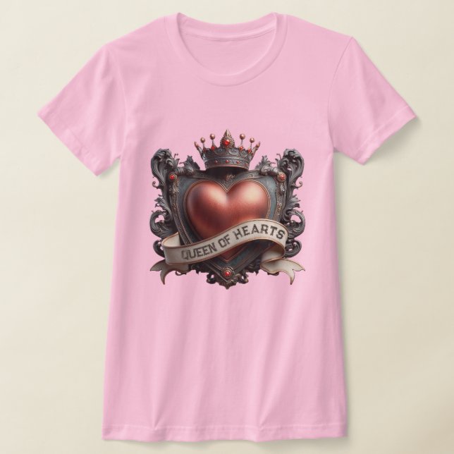 Queen of Hearts T-Shirt (Laydown)