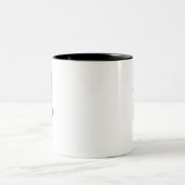 Queen of Hearts Two-Tone Coffee Mug (Center)
