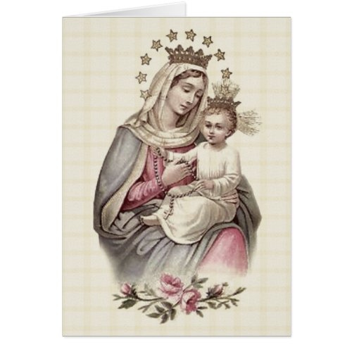 Queen of Heaven Blessed Virgin Mary Baby Jesus