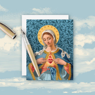 Queen of Heaven Greeting Card