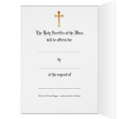 Queen of Heaven Virgin Mary Jesus Mass Offering (Inside (Left))