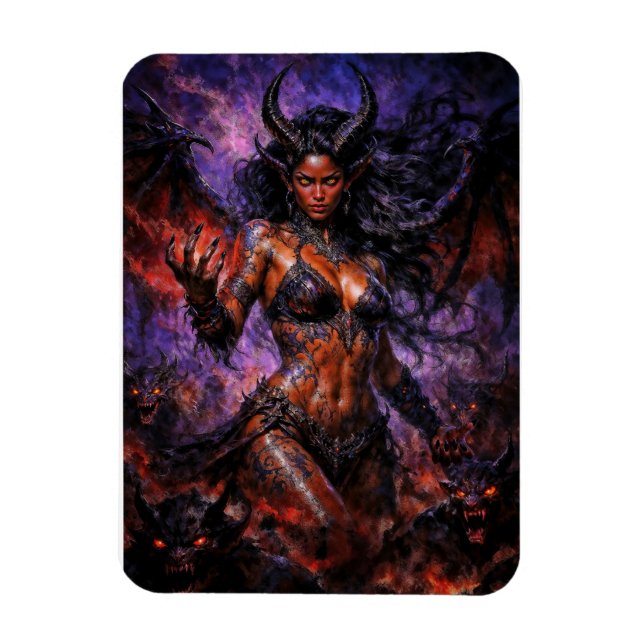 Queen of Hell Lilith Magnet (Vertical)