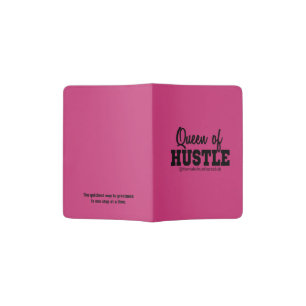 Queen of Hustle-customizable passport cover holder
