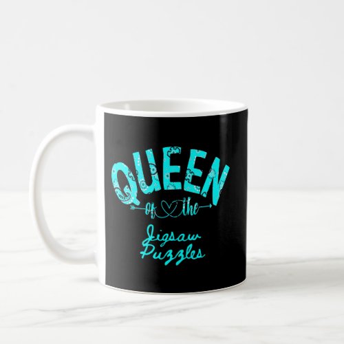 Queen Of Jigsaw Puzzles Coffee Mug