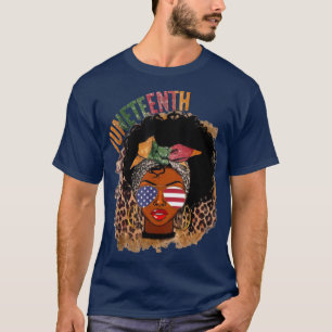 Queen Of Juneteenth Black Girl Magic Melanin Women T-Shirt