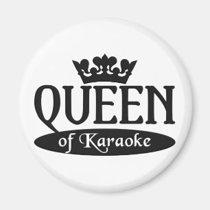 Queen of Karaoke magnet