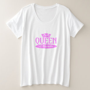 Queen of Karaoke shirt - choose style & color