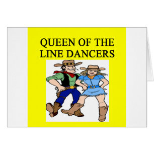 queen of line dancing cards