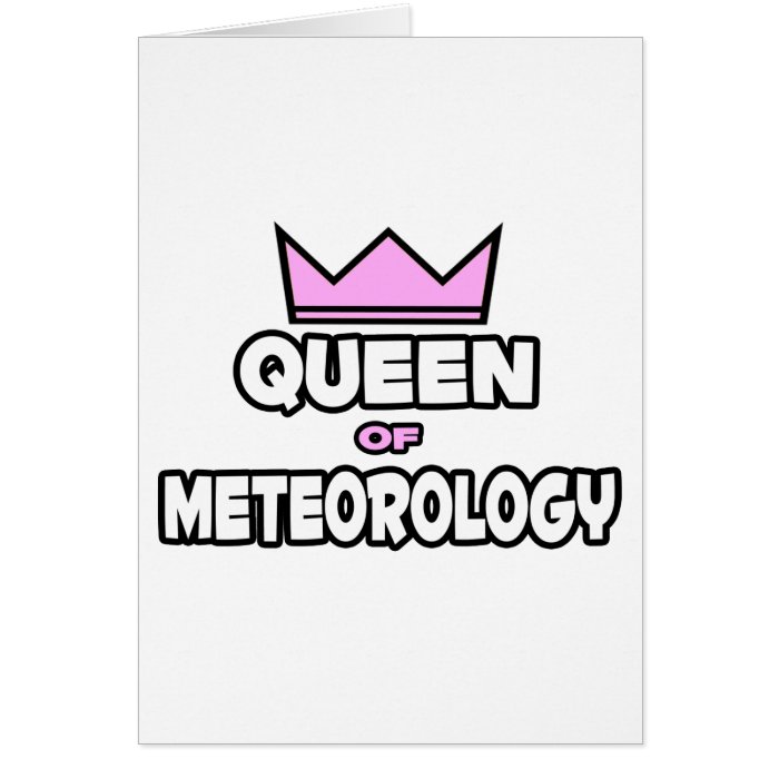 Queen of Meteorology Cards