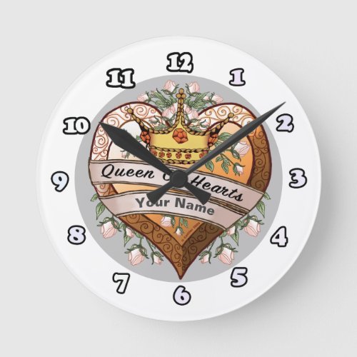 Queen of My Heart clock