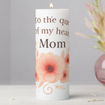 Queen of My Heart Mom" Floral