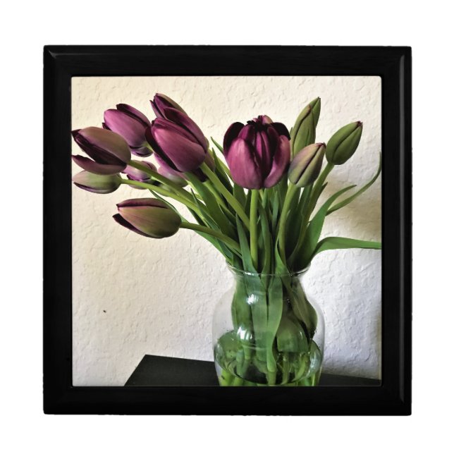 Queen of Night Tulips Gift Box (Front)