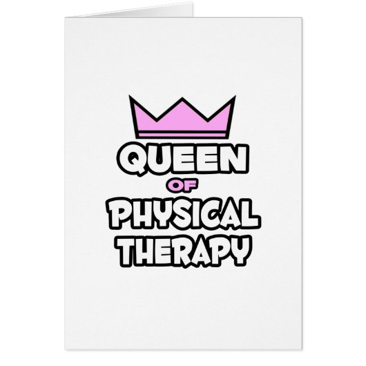 Queen of Physical Therapy Cards (Front)