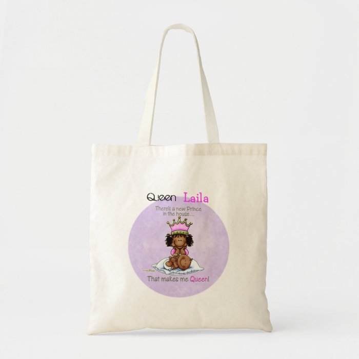 Queen of Prince   African American Big Sister bag