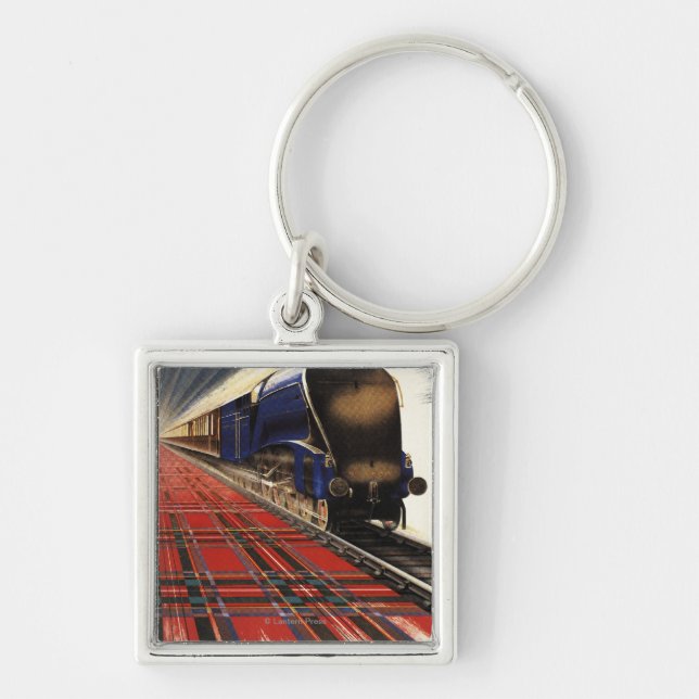 Queen of Scots Pullman Train Keychain (Front)