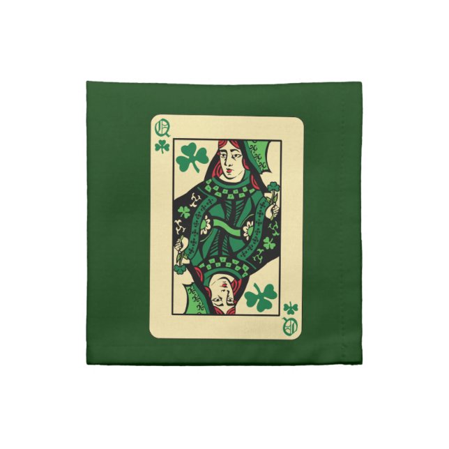 Queen Of Shamrocks Napkin (Quarter Fold)