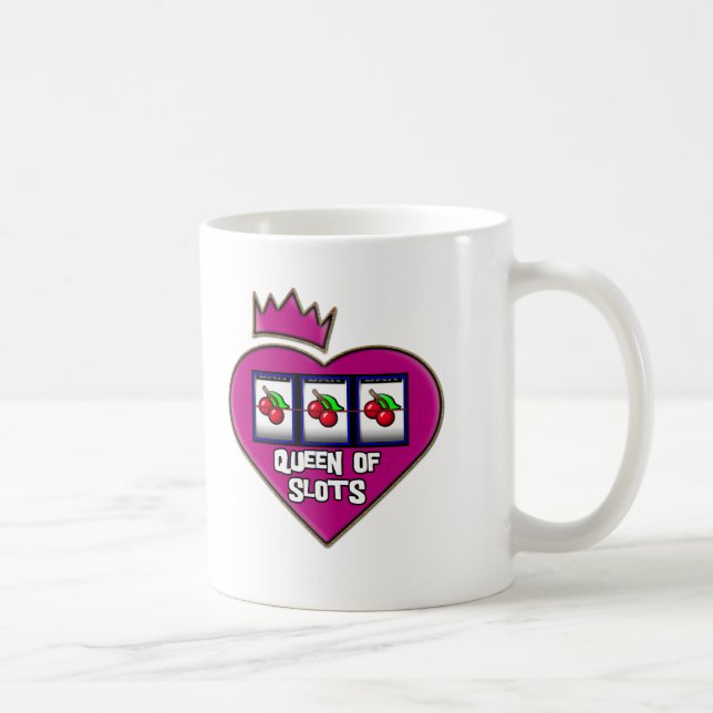 QUEEN OF SLOTS COFFEE MUG (Right)