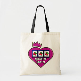 QUEEN OF SLOTS TOTE BAG
