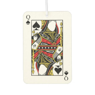 Queen of Spades - Add Your Image Car Air Freshener
